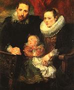 Anthony Van Dyck Family Portrait_5 oil